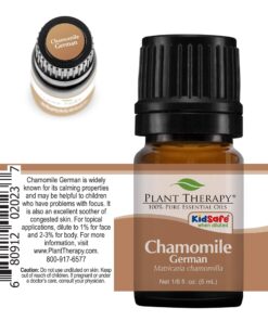Plant Therapy German Chamomile Essential Oil 100% Pure, Undiluted, Natural Aromatherapy, Therapeutic Grade 5 mL (1/6 oz) 14 7131 vrfanS
