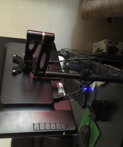 Mount-It! Single Monitor Arm Mount | Desk Stand | Heavy Duty Full Motion Height Adjustable | Fits 19 21 24 27 29 30 in VESA 75 100 Compatible Computer Screen | C-Clamp Base | Holds up to 33 Lbs 40 71322eTDzRL