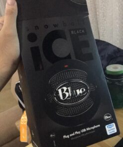 Logitech for Creators Blue Snowball iCE USB Microphone for Gaming, Streaming, Podcasting, Twitch, YouTube, Discord, Recording for PC and Mac, Plug & Play - White Black 42 7132D230ZeL 2