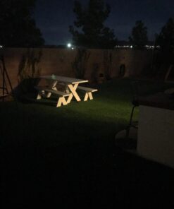 USTELLAR 2 Pack 80W LED Flood Light IP66 Waterproof Outdoor Super Bright Security Lights 800W Equiv, 5000K Daylight White Outside Floodlight Landscape Wall Lights 80.0 Watts 40 7132t5 xNL