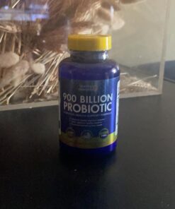Probiotics for Women and Men - with Natural Lactase Enzyme and Prebiotic Fiber for Digestive Health - 80%+ More Potent Supplement for Gut Health Support - Vegan Raw Probiotic Formula Made in The USA 1 Month Supply 27 7132vjannCL