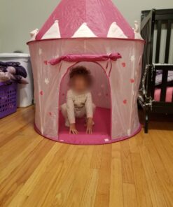 SueSport Girls Princess Castle Play Tent, Pink 40 7134N7nLrL