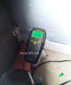 General Tools MMD4E Digital Moisture Meter, Water Leak Detector, Moisture Tester, Pin Type, Backlit LCD Display With Audible and Visual High-Medium-Low Moisture Content Alerts, Grays 37 713508 OzOL