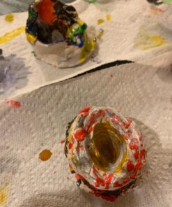 Faber-Castell Pottery Studio - Kids Pottery Wheel Kit for Ages 8+, Complete Pottery Wheel and Painting Kit for Beginners, 3 lbs of Sculpting Clay and Tools 39 7135fvegIfL