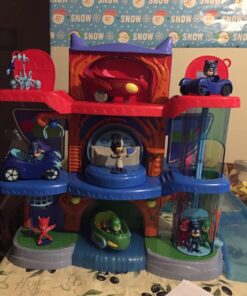 PJ Masks Deluxe Headquarters Playset, Kids Toys for Ages 3 Up by Just Play retail_packaging Single 57 7135wdDfqHL