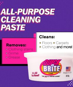 Quick N Brite All Purpose Cleaner, 6 Piece Combo Kit, with Concentrated Cleaner 64 oz 6 Piece Set 21 7136SwGhPIL