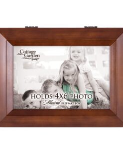 Cottage Garden 4 x 6 Photo Frame Woodgrain Music Box Plays You are My Sunshine 13 71372FcagwL