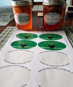 Avery Printable Blank Oval Labels, 2" x 3-1/3", Glossy White, 80 Customizable Labels (22820) 29 7138NupNpLL