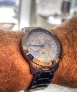 GUESS 45MM Stainless Steel Watch Gunmetal/Gunmetal/Gunmetal 23 713A3mbgSJL