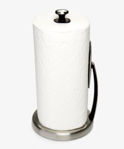 OXO Good Grips SimplyTear Paper Towel Holder - Stainless Steel (Silver & Black) 36 713C5N44 rL 4