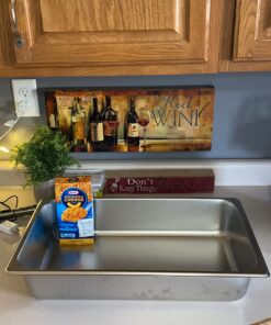 Winco 4-Inch Pan, Full, Stainless Steel Medium Straight Sided 17 713CEz4Fv9L