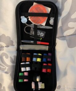 Embroidex Sewing Kit for Home, Travel & Emergencies - Filled with Quality Notions Scissor & Thread - Great Gift 46 713CxjIuUhL