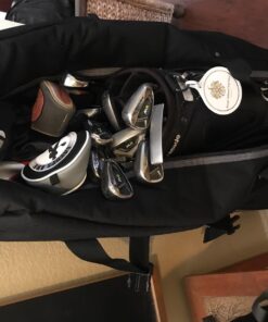 CaddyDaddy Golf Constrictor 2 Travel Cover Black/Grey 26 713EDxjkSkL