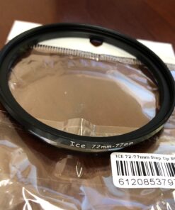 Alternative view of ICE 72mm to 77mm Step Up Ring Filter/Lens Adapter 72 Male 77 Female Stepping