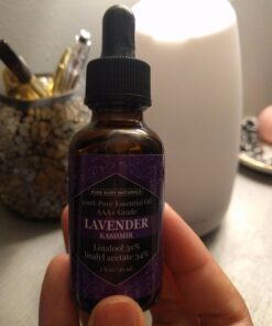 Bulgarian Lavender Essential Oil by Pure Body Naturals, 1 Fluid Ounce - 100% Pure, Independently Tested, Therapeutic Grade Lavender Essential Oil for Diffuser Aromatherapy 27 713Et9s3ffL