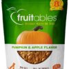 Fruitables Dog Treats Pumpkin & Apple Flavor, 7 oz 7 Ounce (Pack of 1) Pumpkin and Apple