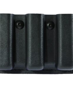 Alternative view of Safariland Duty Gear Glock 17 Open Top Slimline Triple Magazine Pouch (STX Black) 775-83-13