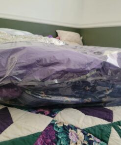 Spacesaver's Space Bags Vacuum Storage Bags (Jumbo Vacuum Storage Bags 6-Pk) Save 80% Space - Vacuum Bags for Comforters and Blankets, Bedding, Compression Seal for Closet Storage - Pump for Travel 6 Pack Jumbo 47 713FwInHuL