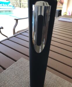 Electric Wine Opener - Automatic Corkscrew Bottle Openers Battery Operated - Gift Set Includes Electronic Cordless Auto Open Cork Screw, Foil Remover & Holder Stand - Stainless Steel Wines Accessories 26 713GWwvLVxL