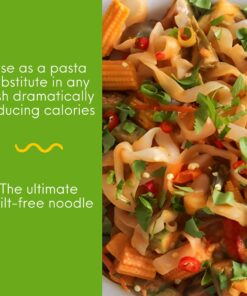 Alternative view of Miracle Noodle Variety Pack (Fettuccine, Angel Hair & Rice) - Shirataki Noodles, Shirataki Rice, Keto Pasta, Vegan, Gluten-Free, Low Carb, Paleo, Konjac Noodles/ Rice - 2 Bags of Each, 6-Pack Fettuccine, Angel Hair, Rice 6 Piece Assortment