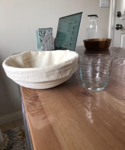 FORSUN Round Bread-Banneton-Proofing-Rising-Basket Rattan Brotform Bread Dough Set 8.5 inch for Home Bakers 8.5 inch Round bread proofing basket 30 713H4qB0iKL