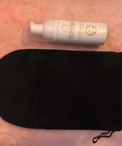 Skinerals Double-Sided Ultra Soft Applicator Mitt, Soft Self Tanning Mitt for a Perfect Finish, with Exfoliator Glove and Face Mitt for a Smooth and Even Self Tan, Ultimate Mitt for Self Tanner, 3 ct Mitt Set Only 33 713HAUpZWjL