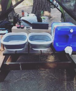 Progressive International Prepworks Collapsible Portable Wash Basin Dishpan Dish Tub 36 713HbfMdTSL