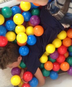 Intex Set of 100 Coloured Balls 3" 53 713HvkzP0yL