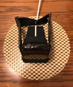 Orzly Charging & Display Stand Designed for ALL series of Apple Watch SE & ALL screen sizes CompactStand BLACK 66 713MEK9pT L