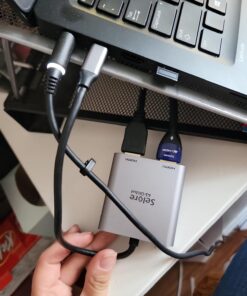 Selore&S-Global USB C to Dual HDMI Adapter 4K @60hz, Type C to HDMI Converter for MacBook Pro Air 2020/2019/2018,LenovoYoga 920/Thinkpad T480,Dell XPS 13/15/17,etc 40 713MWN1xJUL