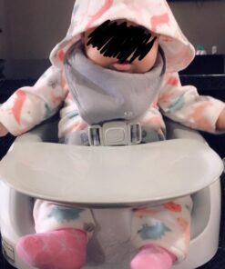 Bumbo Baby Toddler Adjustable 3 in 1 Multi Seat High Chair and Booster Seat with Removable Tray and Buckle Strap for Toddlers 1 to 3, Cool Gray Cool Grey 25 713NQDlyQlL