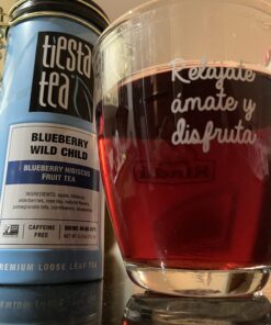 Tiesta Tea - Blueberry Wild Child | Blueberry Hibiscus Herbal Tea | Premium Loose Leaf Tea Blend | Non-Caffeinated Fruit Tea | Make Hot or Iced Tea & Brews Up to 50 Cups - 5.5 Ounce Refillable Tin Tin - 50 Cups 42 713Nf0KoMIL 1