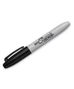 Alternative view of Sharpie Super Permanent Markers, Broad Fine Tip, Black, 12 Count Marker