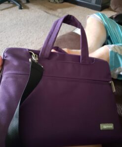 Qishare Laptop Case Laptop Shoulder Bag 11.6-12" Purple 26 713Q 6l2NrL