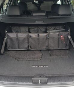 Tuff Viking Convertible Large 3 Compartment SUV Trunk Organizer | Grocery Organizer w Tie Down Straps and Insulated Leakproof Cooler Bag for Cars, Trucks and SUVs. PATENTED (4-in-1 w/Cooler, Black) 3-in-1 w/ Cooler bag 36 713QQM6GgOL