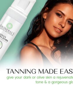 Skinerals Onyx Tanner Mousse - Natural and Organic -Self Tanner Foam, Sunless Tanner, Natural Self Tanner Mousse, Tanning Foam Self Tanner (8oz) 24 713QmmdIDL