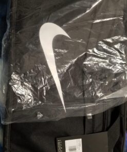 Nike Brasilia Training Duffel Bag, Versatile Bag with Padded Strap and Mesh Exterior Pocket, Medium, Black/Black/White 20 713RTvLZwL