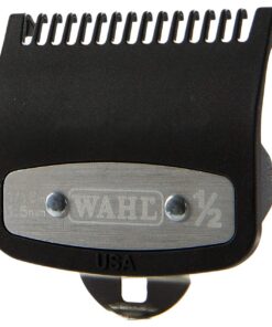Wahl Professional- Versatile Premium Cutting Guide Comb with Metal Clip #1/2 & #1 1/2 Combo Set #3354-1100-1000 for All Wahl Clippers/Trimmer 21 713TiR3 oXL