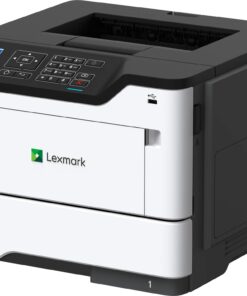 Alternative view of Lexmark B2650dw Monochrome Laser Printer, Duplex with Two Sided Printing, Wireless Network Capability (36SC471), Medium, White/Gray New Model: B2650dw