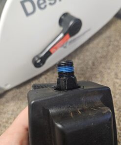 DeskCycle Under Desk Bike Pedal Exerciser - Mini Exercise Bike Desk Cycle, Leg Exerciser for Physical Therapy & Desk Exercise - Adjustable Leg and Standard Versions White Standard Height 39 713UICTfaVL