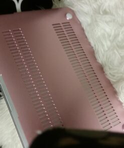 MOSISO Compatible with MacBook Air 13 inch Case (Models: A1369 & A1466, Older Version 2010-2017 Release), Protective Plastic Hard Shell Case & Keyboard Cover & Screen Protector, Rose Gold 44 713Upo1VybL