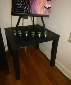 Ameriwood Home Parsons End Table, Black 40 713UrgvVNJL