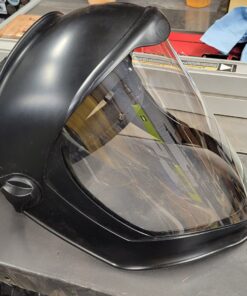 UVEX by Honeywell Bionic Face Shield with Clear Polycarbonate Visor (S8500) 51 713VIhXZnLL