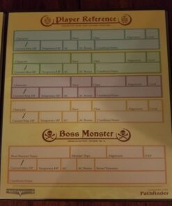 Stratagem The Master's Tome 4-Panel Customizable GM Screen with Free Inserts – Dry Erase, Dungeon & Game Master Accessory for Tabletop RPG Campaigns (Brown) Brown 41 713VcmAy91L