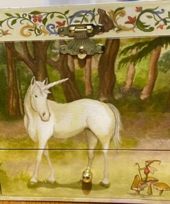Enchantmints Unicorn Horse Musical Jewelry Box Spins to "The Unicorn" Treasure Storage 14 713VitG0uoL