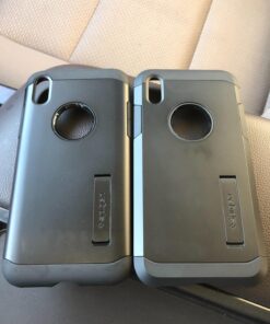 Spigen Tough Armor Designed for iPhone Xs Case (2018) / Designed for iPhone X Case (2017) - Matte Black 49 713WQ1rrrjL