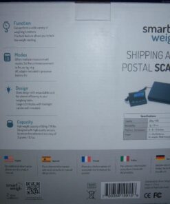 Smart Weigh Digital Shipping and Postal Weight Scale, 110 lbs x 0.1 oz, UPS USPS Post Office Scale 46 713Wb87YJ8L