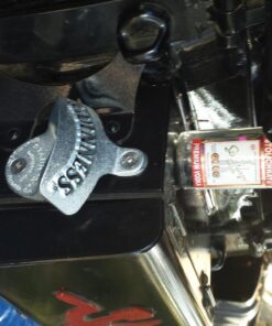 Guinness Wall Mounted Bottle Opener - Metal Bottle Cap Remover for Bar or Kitchen (Black) 17 713WreG4zML