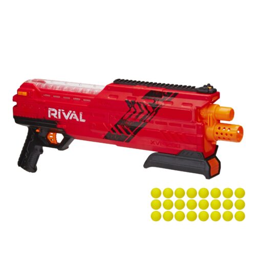 Nerf Rival Atlas XV- 1200 Blaster Toy, Red Standard Packaging