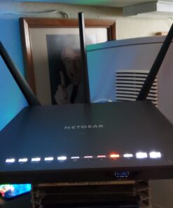 NETGEAR Nighthawk Smart Wi-Fi Router (R6900P) - AC1900 Wireless Speed (Up to 1900 Mbps), Up to 1800 Sq Ft Coverage & 30 Devices, 4 x 1G Ethernet and 1 x 3.0 USB Ports, Armor Security AC1900 WiFi with MU-MIMO 23 713Z x7xgBL 3